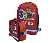 Paw Patrol - Mochila 30cm con Bolsa de merienda Bordada (CYP Imports MC-31-PW)