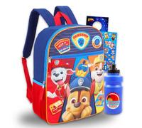 Paw Patrol Mochila para niños - Paquete de mochila escolar Paw Patrol con mochila Paw Patrol de 16 pulgadas, botella de agua, calcomanías, más | Juego de mochila escolar Paw Patrol, Varios colores,
