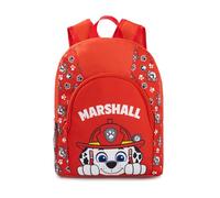 Paw Patrol Mochila roja infantil Marshall | Mochila escolar unisex con cremallera | Ideal para la vuelta al cole y para llevar libros | Producto oficial de la Patrulla Canina