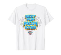 Paw Patrol Mother's Day Best Pup Mom Camiseta