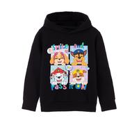 Paw Patrol Negro Smile And Pass It On Sudadera con capucha Chicas