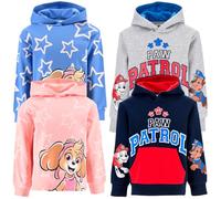 Paw Patrol - Niña Niño - Sudadera Full Print - Otoño Invierno - Licencia Oficial, 1083 Gray, 4 años