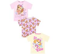 Paw Patrol Pack De 3 Camisetas Niñas, Top Niña Pack 3, Ropa Niña De Skye Y Liberty, Multicolore 2-3 años