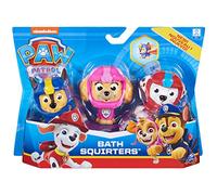 Paw Patrol, Pack de 3 rociadores para el baño con Marshall, Chase y Skye, para niños a Partir de 3 años, zzzz-s (Spin Master 6058528)