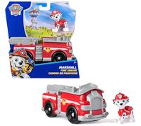Paw Patrol Patrulla Canina Camión Bomberos y Marshall Juguetes niños +3 | Camión de bomberos Marshall de 15 cm con figura de Marshall para recrear aventuras de Patrulla Canina. +3 años.