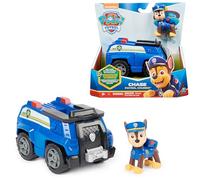 PAW Patrol PATRULLA CANINA - COCHE POLICÍA Y FIGURA CHASE - Coche de 15 cm con 1 Figura Chase - Patrulla Canina Juguetes - 6069059 - Juguetes Niños 3 Años +