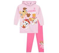 Paw Patrol Patrulla Canina Conjunto Niña Invierno | Skye Sudadera Con Capucha | Ropa Niña Rosa 7-8 Años