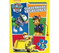 Paw Patrol | Patrulla Canina. Cuaderno de vacaciones - Cuaderno de vacaciones (3 años) (Nickelodeon)