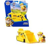Paw Patrol Patrulla Canina - Excavadora de Juguete Y Figura Rubble - Patrulla Canina Juguetes - Regalo Niño 3 Años + - Juguetes Niños 3 Años