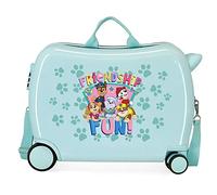 Paw Patrol Patrulla Canina Friendship Fun Maleta Infantil Azul 50x39x20 cms Rígida ABS Cierre de combinación Lateral 34L 1,8 kgs 4 Ruedas Equipaje de Mano