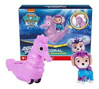 Paw Patrol- Patrulla Canina, Juego de Figuras de acción Aqua Pups Coral y Caballito de Mar, Juguetes para niños a Partir de 3 años, Color (Spin Master 6066150)