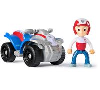 PAW Patrol Patrulla Canina - Moto Juguete Quad Y Figura Ryder - Quad de Rescate con Figura Ryder Patrulla Canina - 6069067 - Juguetes Niños 3 Años +