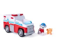 Paw Patrol Patrulla Canina - Pack Camión de Salvamento Search & Rescue + Figura de Marshall y Gatito - Patrulla Canina Juguetes, Regalo Niño 3 años +, Juguetes Niños 3 años, Juegos Infantiles