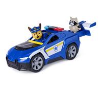 Paw Patrol Patrulla Canina - Pack Coche de Policía de Rescate Search & Rescue + Figura de Chase y Mapache - Patrulla Canina Juguetes, Regalo Niño 3 años +, Juguetes Niños 3 años, Juegos Infantiles