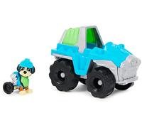 Paw Patrol Patrulla Canina - Coche Dino Rescue + Figura Rex Coche de 15 cm con 1 Figura Rex - 6063452 - Juguetes Niños 3 Años +