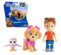 Paw Patrol Skye & Alex Porter - Paquete de Figuras con Figura de Juguete Lil Hootie, Juguetes para niños y niñas a Partir de 3 años