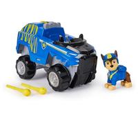 Patrulla Canina - Pack Figura Chase Jungle Pups y Vehículo Tiger Lanza Proyectiles - Patrulla Canina Juguetes - 6067758 - Juguetes Niños 3 años + Regalo Niño 3 años +