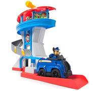 Paw Patrol Patrulla Canina - Pack Torre De Controlnpaw Patrol De 50 Cm, 2 Figuras De Chase + Coche Policía | Juguetes Patrulla Canina | Juguetes Niños 3 Años O Más | Regalos Niños 3 Años O Más