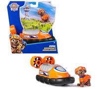 Paw Patrol Patrulla Canina Zuma y Coche Aerodeslizador Juguetes niños +3 | Vehículo Aerodeslizador de 15 cm y figura Zuma para recrear las aventuras de Patrulla Canina. Para niños desde 3 años.