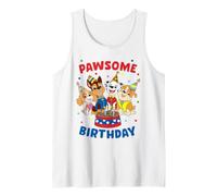Paw Patrol Pawsome Birthday Cake Camiseta sin Mangas