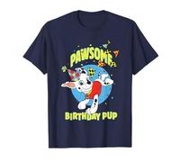 Paw Patrol Pawsome Birthday Pup Happy Birthday Marshall Camiseta