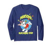 Paw Patrol Pawsome Birthday Pup Happy Birthday Marshall Manga Larga