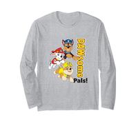 Paw Patrol Pawsome Pals Bold Vertical Text Design Manga Larga