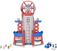 PAW PATROL Película Ultimate City Transforming de 91 cm de altura PAW Patrol Torre con 6 figuras de acción coleccionables, coche de juguete, luces y sonidos, juguetes para niños a partir de 3 años