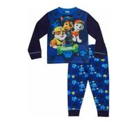 Paw Patrol Pijama Largo, Nick Jr W17 para Niños Azul 6-7 Años