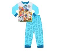 Paw Patrol - Pijama largo para niños, azul, 4-5 años