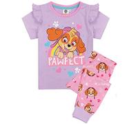 Paw Patrol Pijama Muchachas Skye Morada PJs Camiseta Pantalones Largos o Cortos 2-3 años