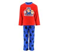 Paw Patrol Pijama Niño, Conjunto 2 Piezas Pijama Polar Suave, Talla 6 Años | Rojo