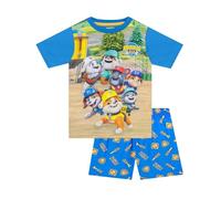 Paw Patrol Pijama Pijamas Niño Verano | Rubble Y Crew Pijamas Enteros Niños | Azul 3-4 años