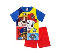 Paw Patrol Pijamas Manga Corta para Niños La Patrulla Canina Rojo 18-24 Meses