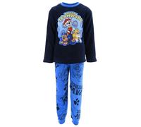 Paw Patrol Pijamas para Niño, Camiseta y Pantalon Largo Terciopelo Infantil, Pijama de 2 Piezas Polar Suave, Regalo para Niños, Talla 6 Años | Azul