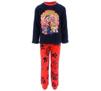 Paw Patrol Pijamas para Niño, Camiseta y Pantalon Largo Terciopelo Infantil, Pijama de 2 Piezas Polar Suave, Regalo para Niños, Talla 3 Años | Rojo