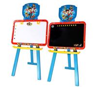 Paw Patrol - Pizarra Doble Patrulla Canina Azul - Pizarra y Pizarra Magnética Azul