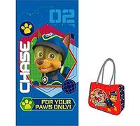 Paw Patrol PK478 - Licencia Bolsa de Tela y de Playa, 35 cm, Multicolor