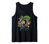 Paw Patrol Policía Cachorro Chase Lets Roll con Grupo Camiseta sin Mangas