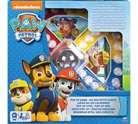 Paw Patrol Popper Game Niños Juego de azar - Juego de tablero (Juego de azar), 4 años, Modelos Surtidos