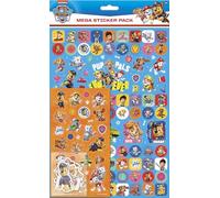 Paw Patrol Pup Pals Mega Sticker Pack | Tres tipos de calcomanías (alrededor de 130 en total) | Producto con licencia oficial | Reutilizable en superficies no porosas | Para niños y niñas, a partir de