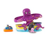 PAW Patrol Pup Squad - Juego de Pulpo con Pista de Carreras, rampa, Chase Pup Squad Racer y Calamar bebé, Adecuado para niños a Partir de 3 años