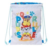 PAW PATROL PUPS RULE - Mochila Saco Plano Junior, Mochila, Ideal para Niños de Diferentes Edades, Cómoda y Versátil, Calidad y Resistencia, 26x34 cm, Color