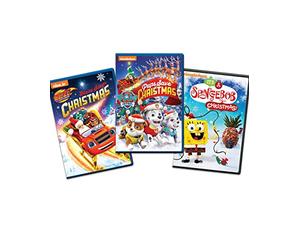 Paw Patrol: Pups Save Christmas/Blaze Saves Christmas/Spongebob Squarepants Christmas - Holiday 3 pack Bundle [USA] [DVD]