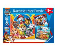 Ravensburger - Patrulla Canina - Pack Puzzles 3x49 Piezas