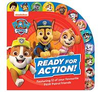 PAW Patrol Ready for Action! Tabbed Board Book: An action-packed illustrated tabbed board book for children aged 2, 3, 4, 5 based on the Nickelodeon TV Series