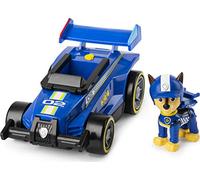 PAW Patrol Ready, Race, Rescue Chase's Race & Go - Vehículo de Lujo con Sonidos, para niños a Partir de 3 años