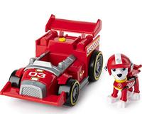PAW Patrol Ready, Race, Rescue Marshall's Race & Go - Vehículo de Lujo con Sonidos, para niños a Partir de 3 años