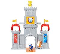 Paw Patrol, Rescue Knights Castle HQ, Escenario transformable de 11 Piezas con Figuras de acción de Chase y del minidragón Draco, Juguetes para niños a Partir de 3 años