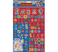 Paw Patrol Rescue Knights Mega paquete de calcomanías | Tres tipos de calcomanías (alrededor de 150 en total) | Reutilizables en superficies no porosas